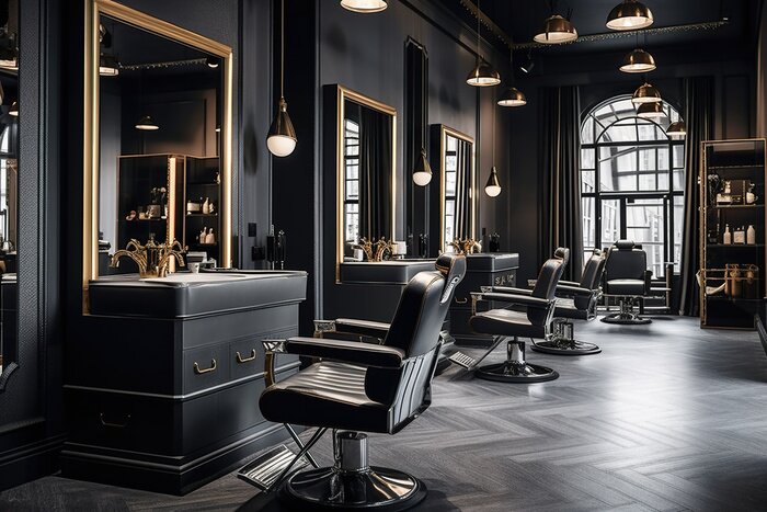 Salon interior