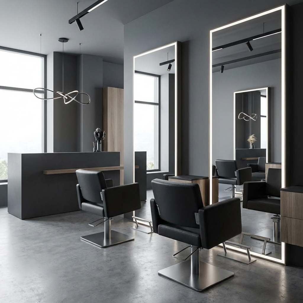 Salon styling station